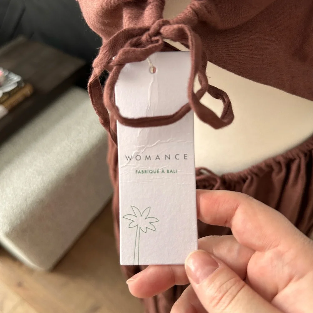 WOMANCE dress in Terra cotta - Picture 5 of 7